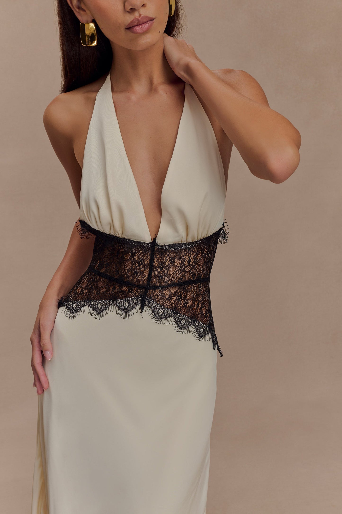 Maxi Dress satin Yasmine