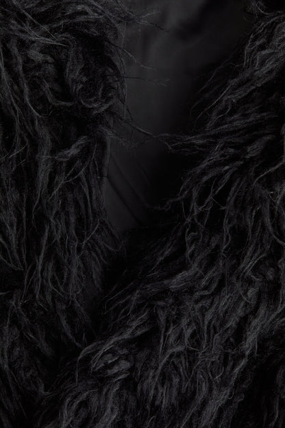 Mongolian Coat - BLACK