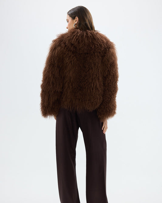 Mongolian Coat - CHOCOLAT