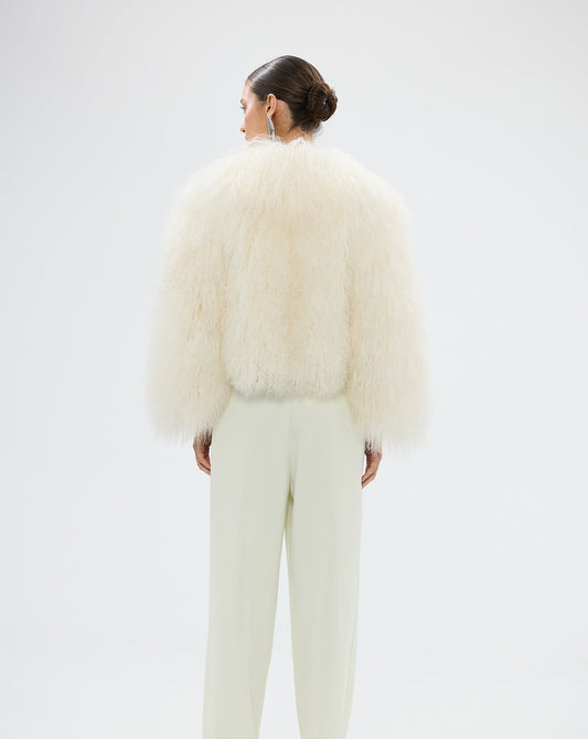 Mongolian Coat - WHITE