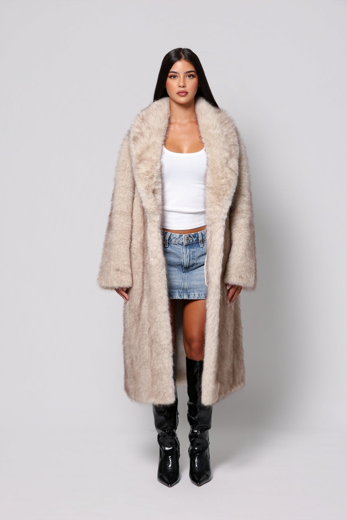 SKADI COAT - WOLF