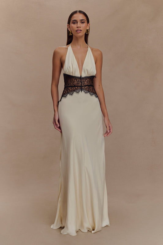 Maxi Dress satin Yasmine