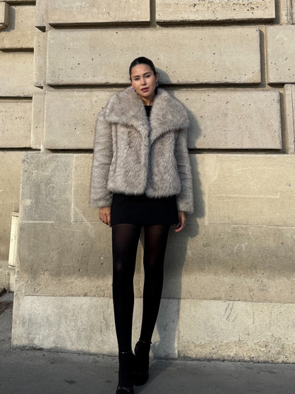 Vienna faux fur