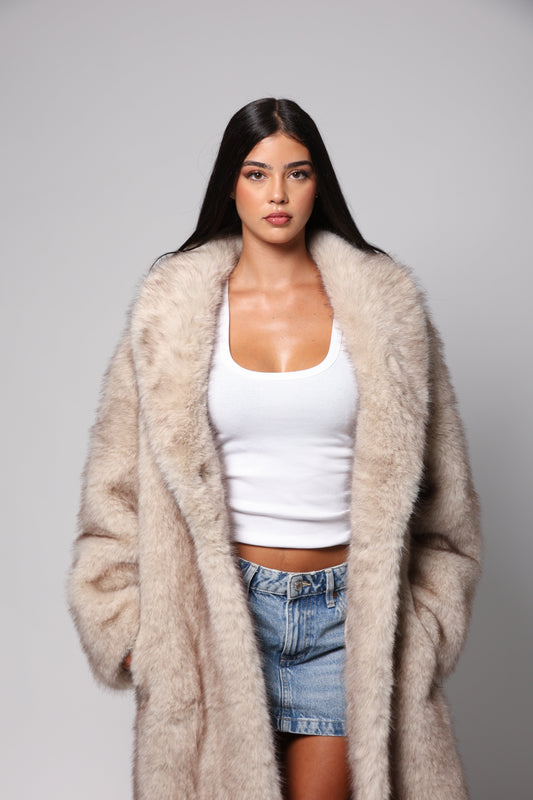SKADI COAT - WOLF