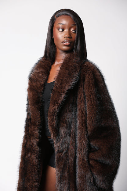 SKADI COAT - BRUNI